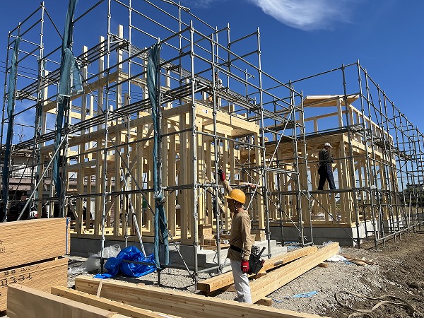 上棟しました！