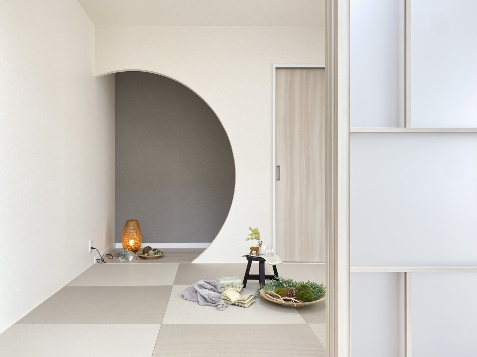 アーチ壁などのR垂れ壁の施工事例｜群馬県・栃木県・埼玉県｜アイワホーム