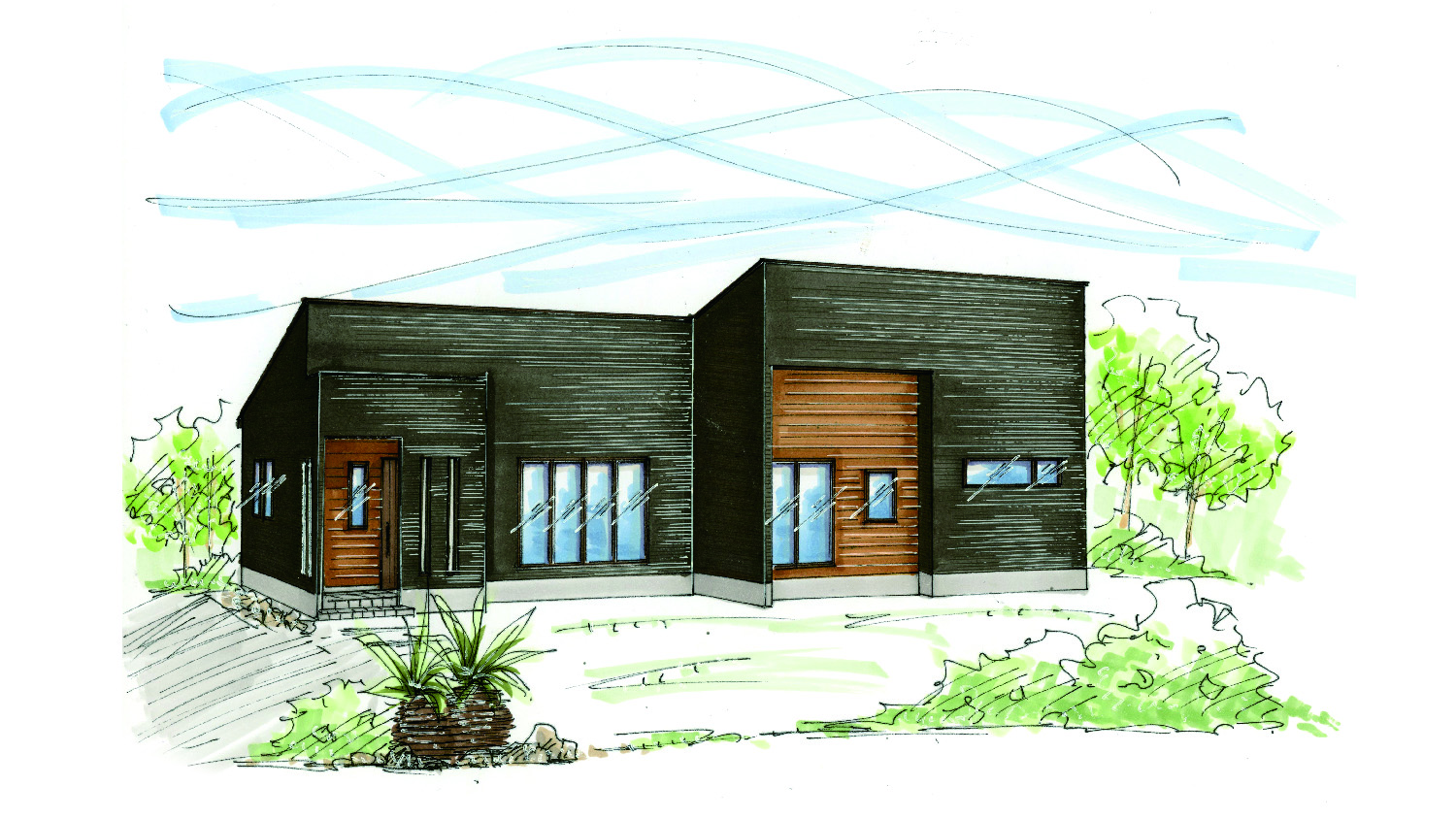 外観｜愛猫と暮らす平屋