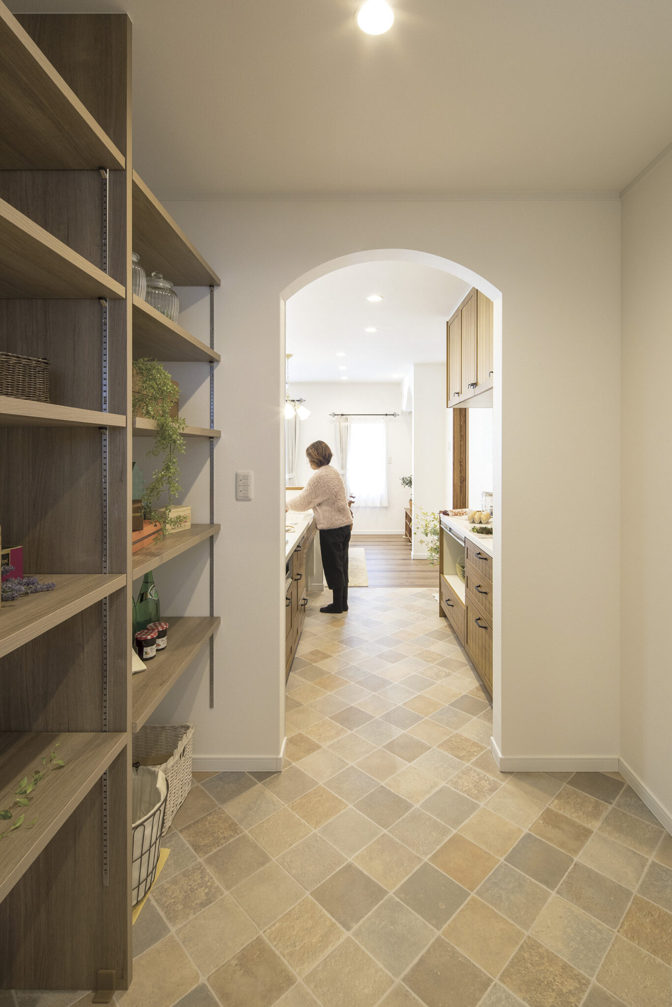 アーチ壁などのR垂れ壁の施工事例｜群馬県・栃木県・埼玉県｜アイワホーム