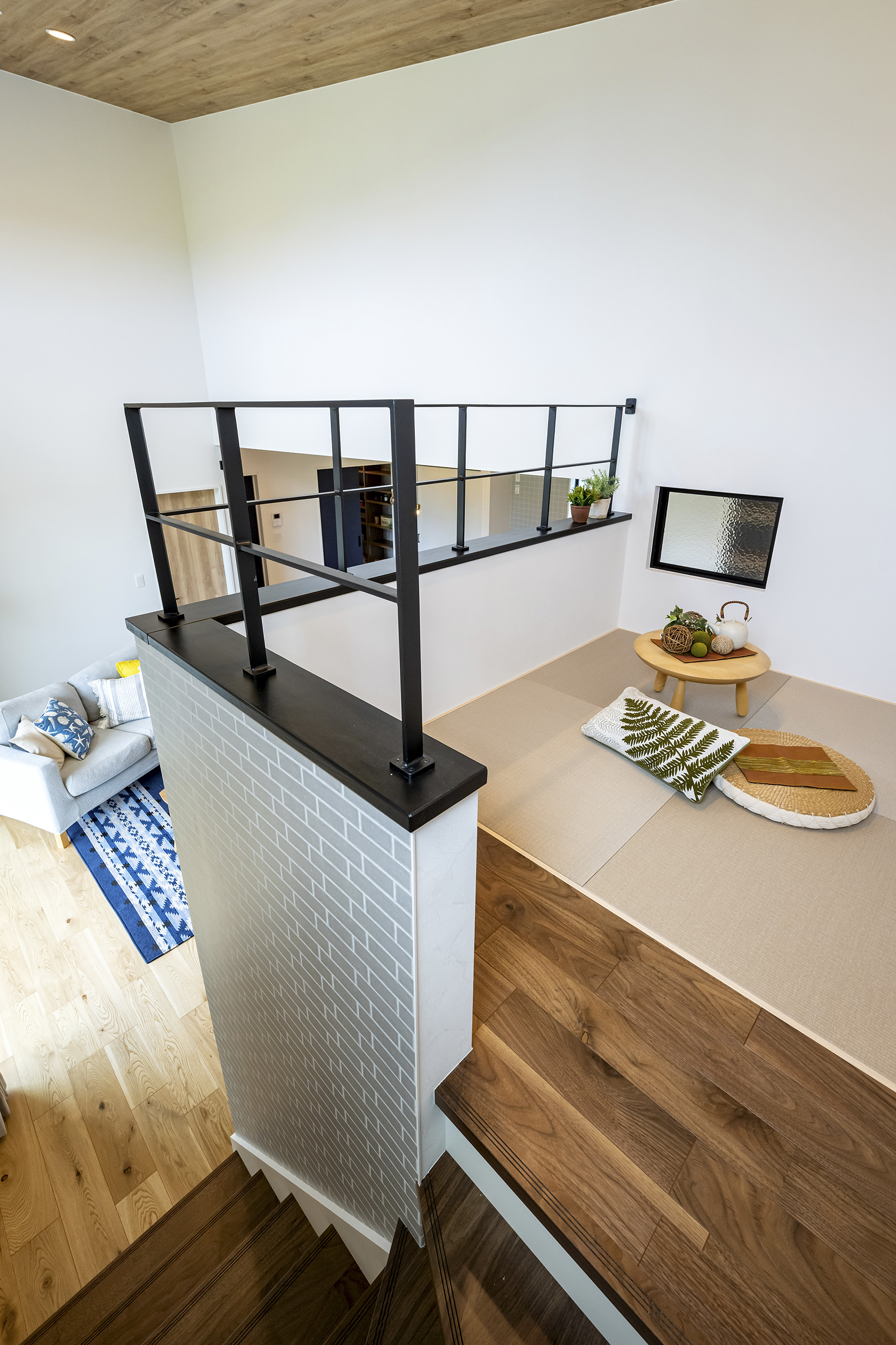 内装｜ラップサイディングの平屋のお家（群馬県）｜スキップフロア