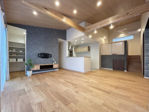 「ただいま」がそのままキッチンへ続く、暮らし上手な平屋（群馬県桐生市）