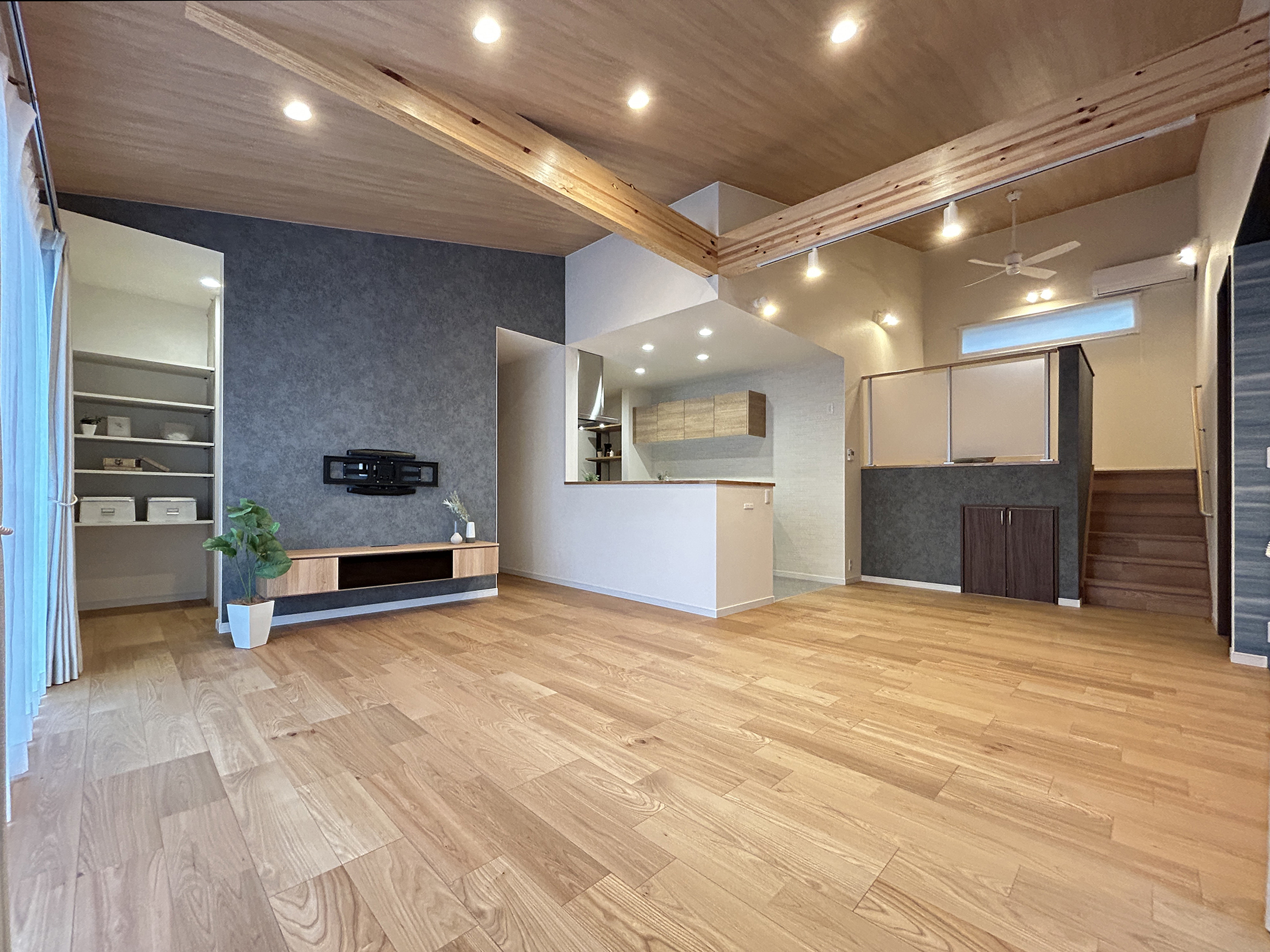 「ただいま」がそのままキッチンへ続く、暮らし上手な平屋（群馬県桐生市）