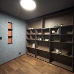 ねこと暮らす、グレーを楽しむ。遊び心と機能性を備えた平屋の家（群馬県高崎市）