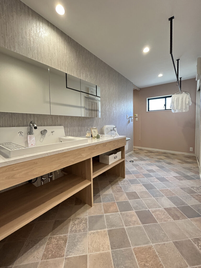 洗面所兼ランドリールーム