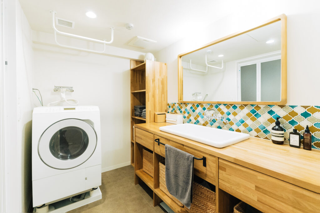 洗面所兼ランドリールームを取り入れるメリット