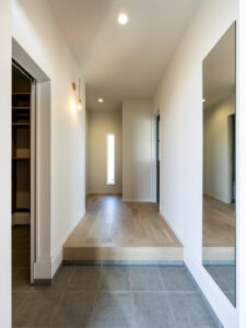 平屋×スキップフロアで広がりを生むGX志向型住宅（群馬県太田市）