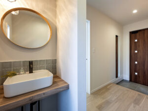 平屋×スキップフロアで広がりを生むGX志向型住宅（群馬県太田市）