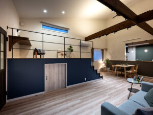 平屋×スキップフロアで広がりを生むGX志向型住宅（群馬県太田市）