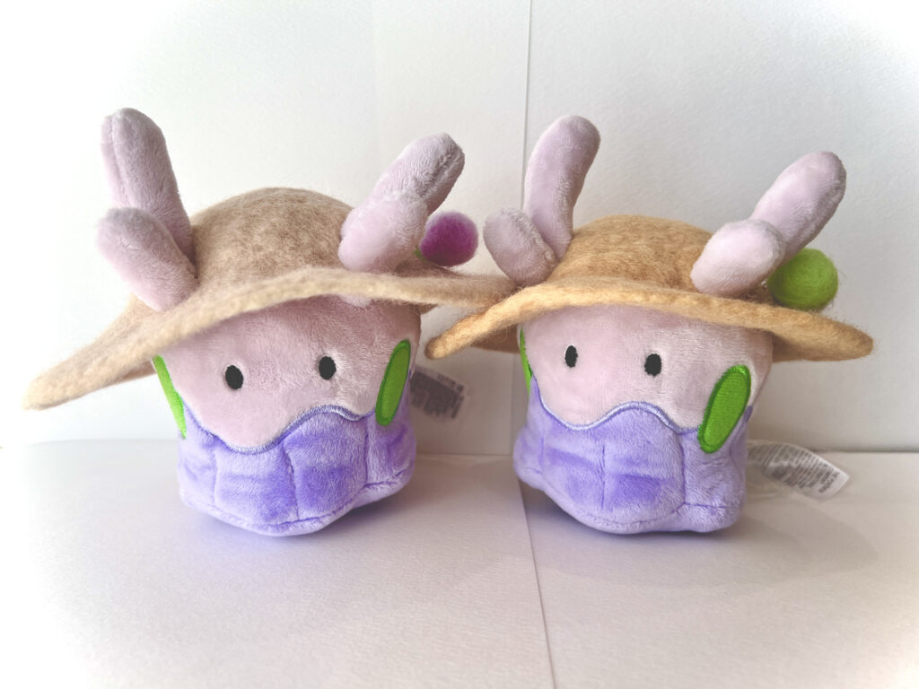 次女に頼まれて作ったヌメラ帽子。気づいたらおでかけしていました