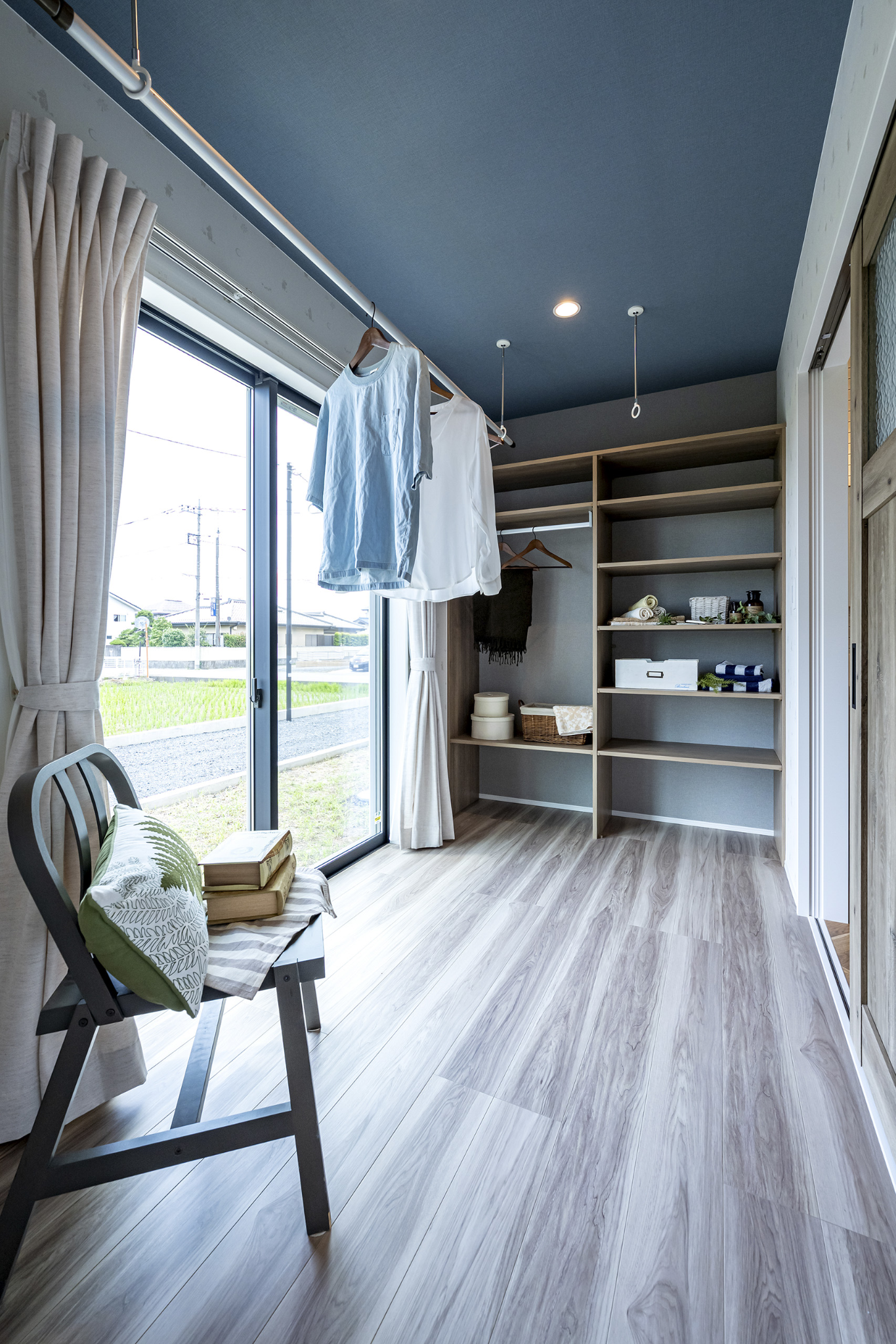 将来の転用も可能なランドリールーム