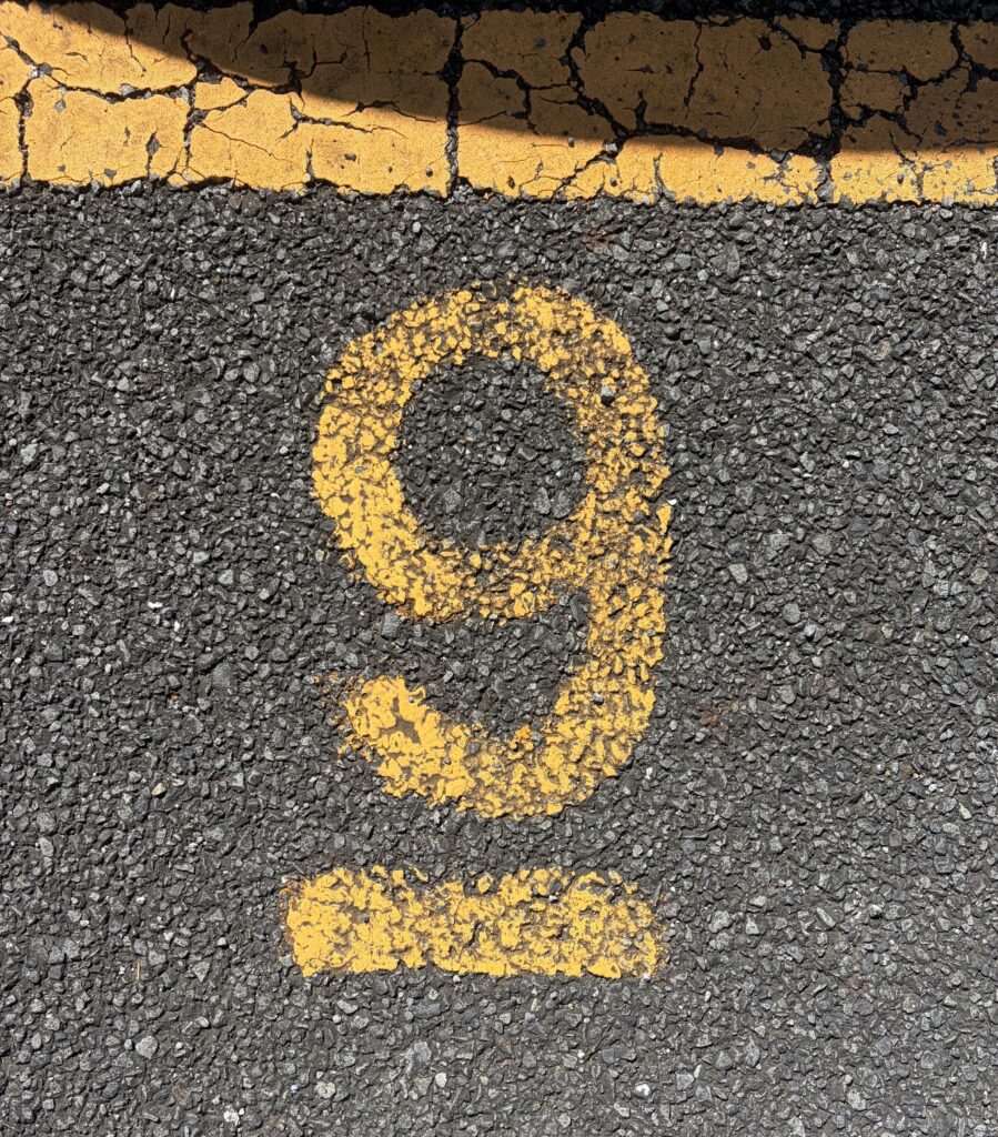 ９のほう。